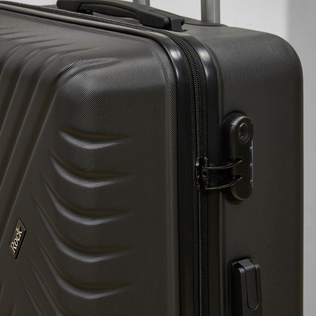 Santiago Set of 3 Suitcases in Black