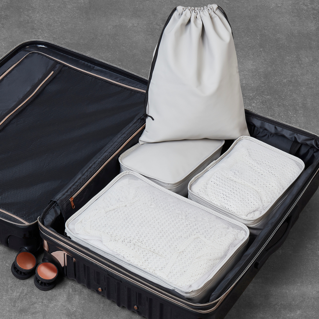 Packing Cubes Set of 4 in Grey