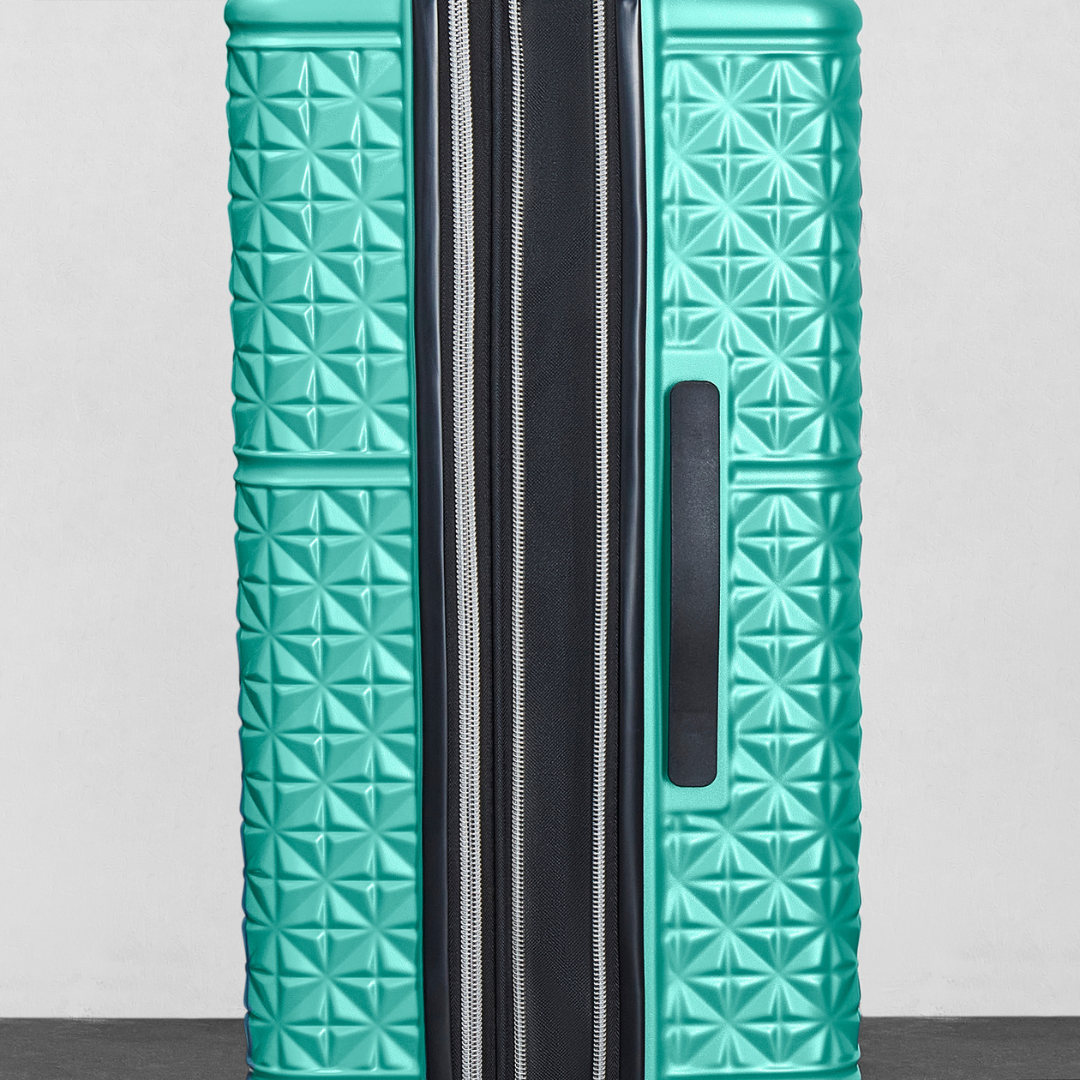 Maya Set of 3 Suitcases in Turquoise