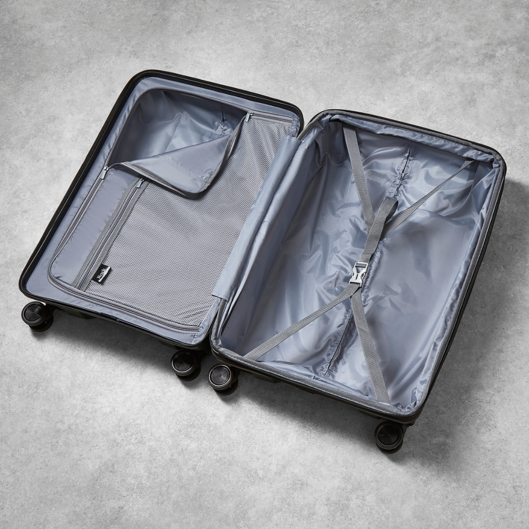 Vancouver Small Suitcase in Forest Green