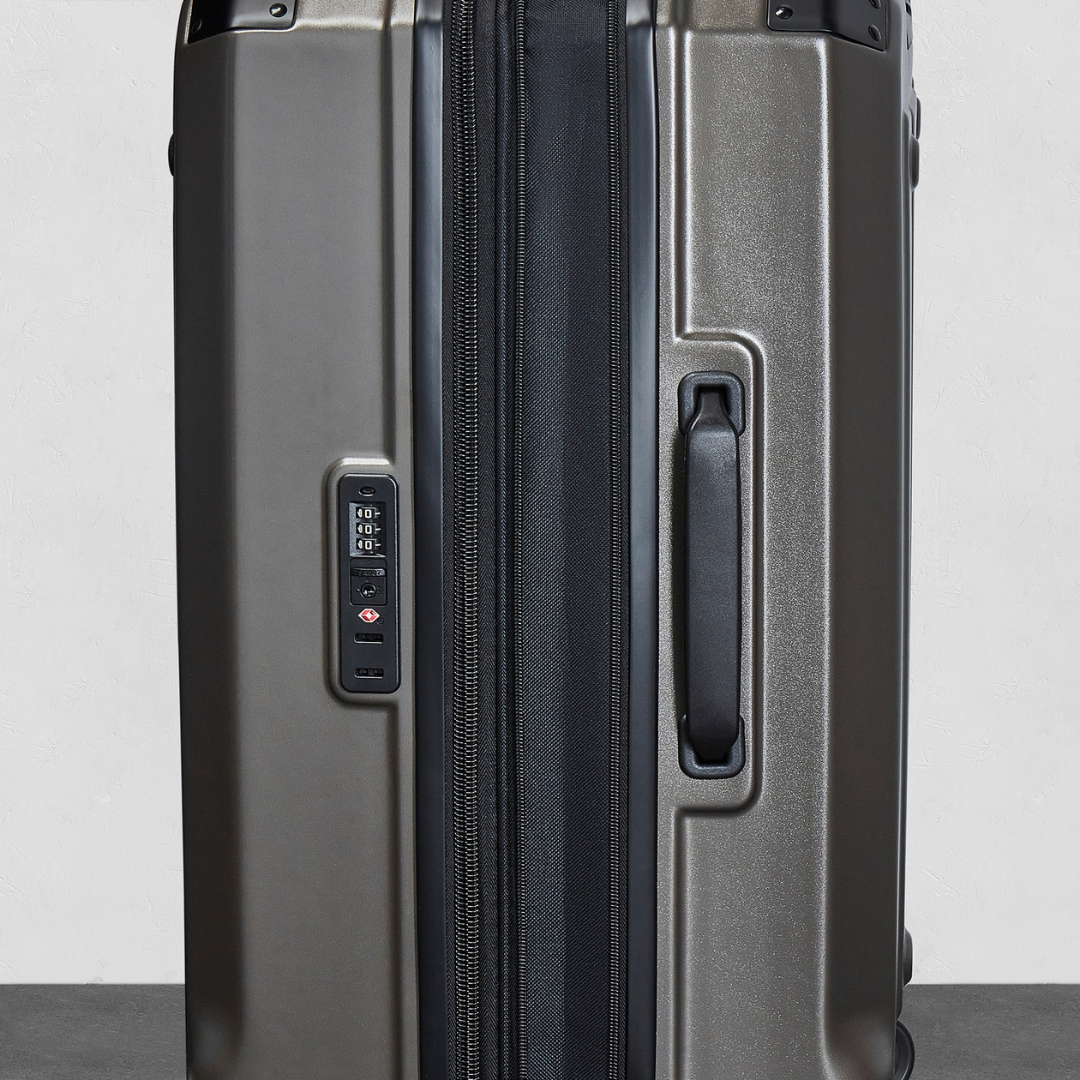 Alpine Large Suitcase in Charcoal