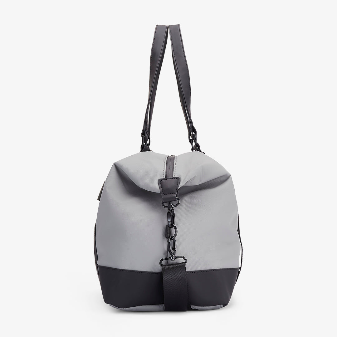 Harper Medium Holdall In Grey