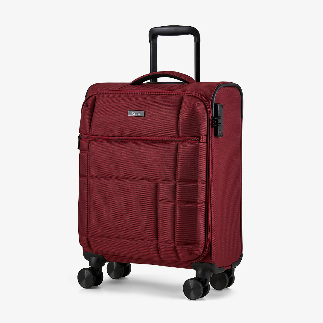 Tokyo Small Suitcase | Wine Red | Rock Luggage