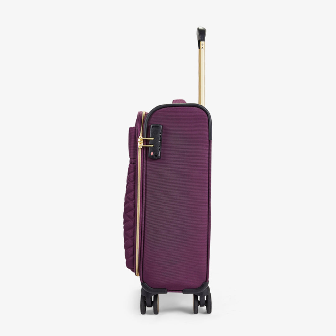 Sloane Small Suitcase in Purple