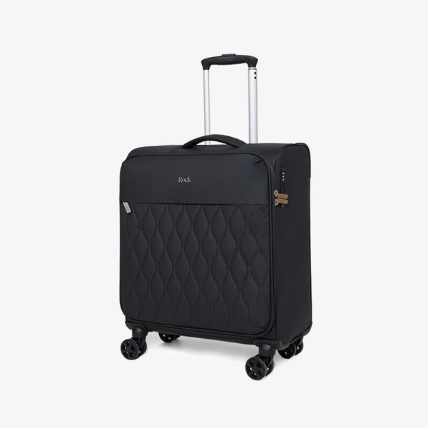 Ember Small Plus Suitcase in Black