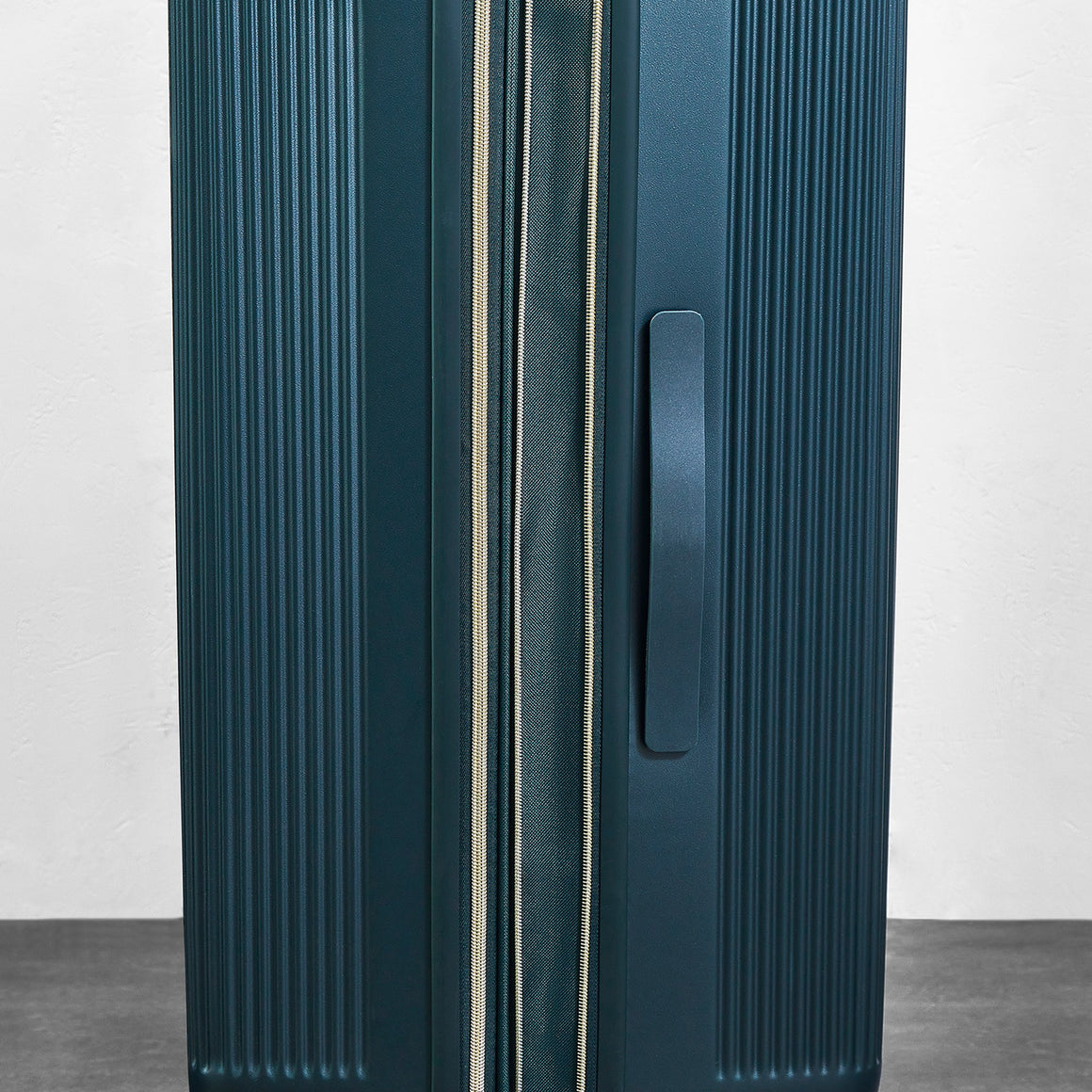 Aria Set of 3 Suitcase in Dark Green + Gold