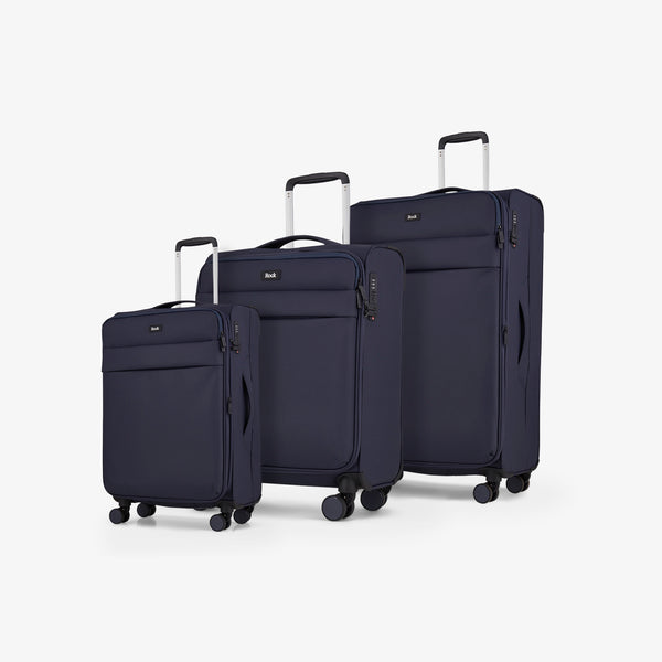 Harper Set of 3 Suitcases in Navy
