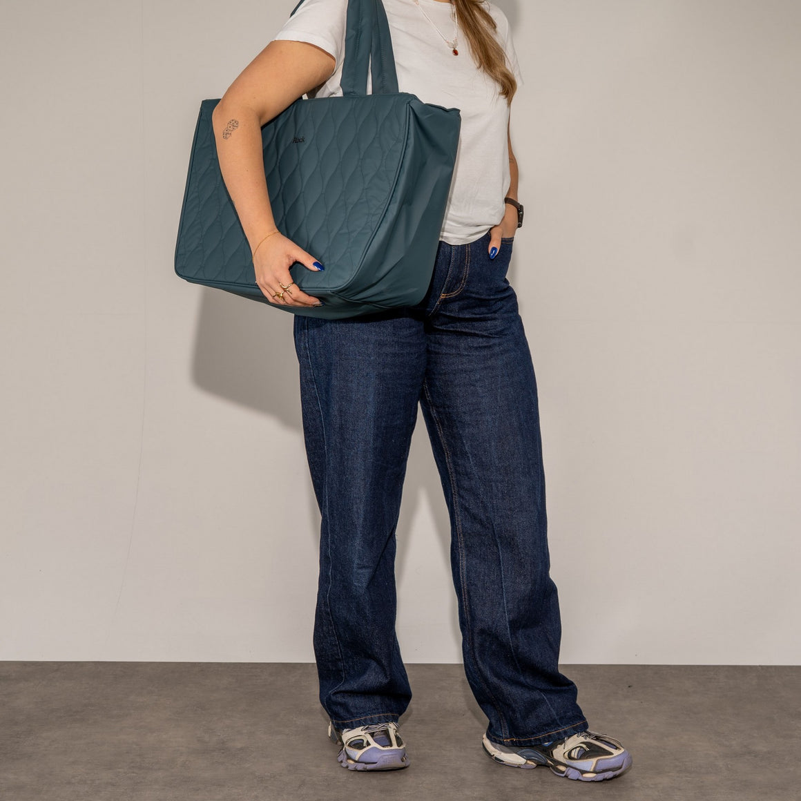 Ember Weekender Bag in Teal