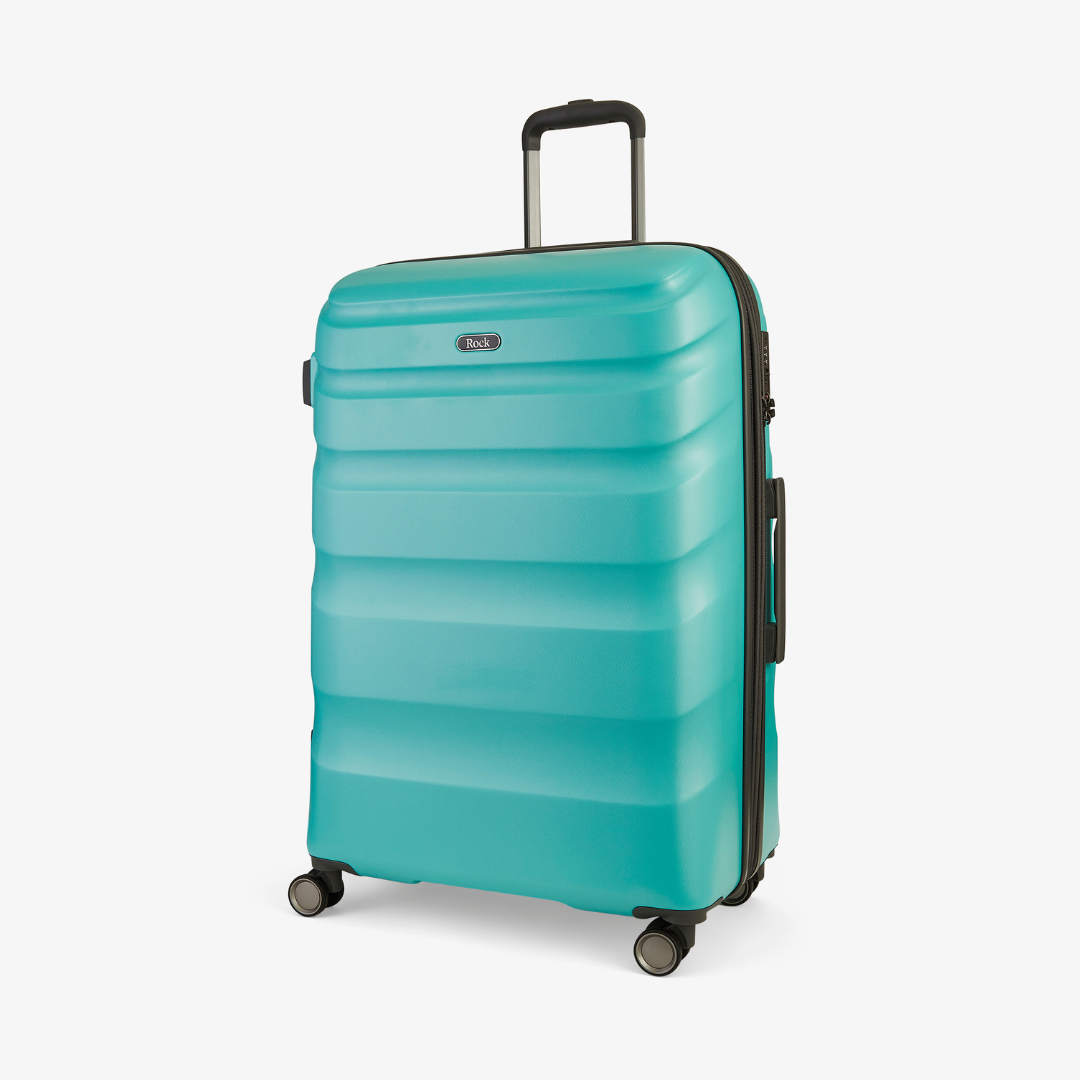 Bali Large Suitcase Turquoise Rock Luggage