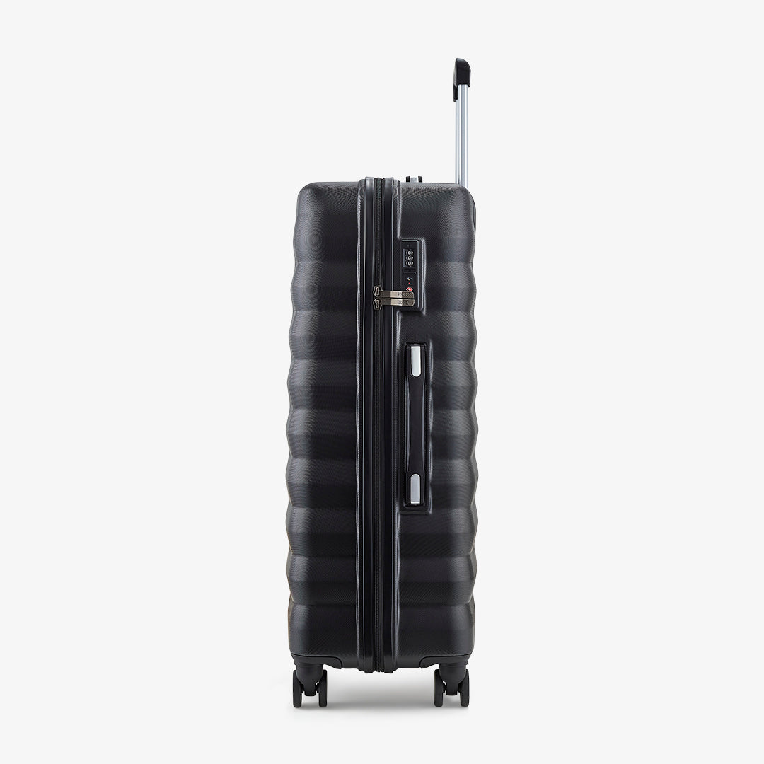 Berlin Set of 3 Suitcases in Black