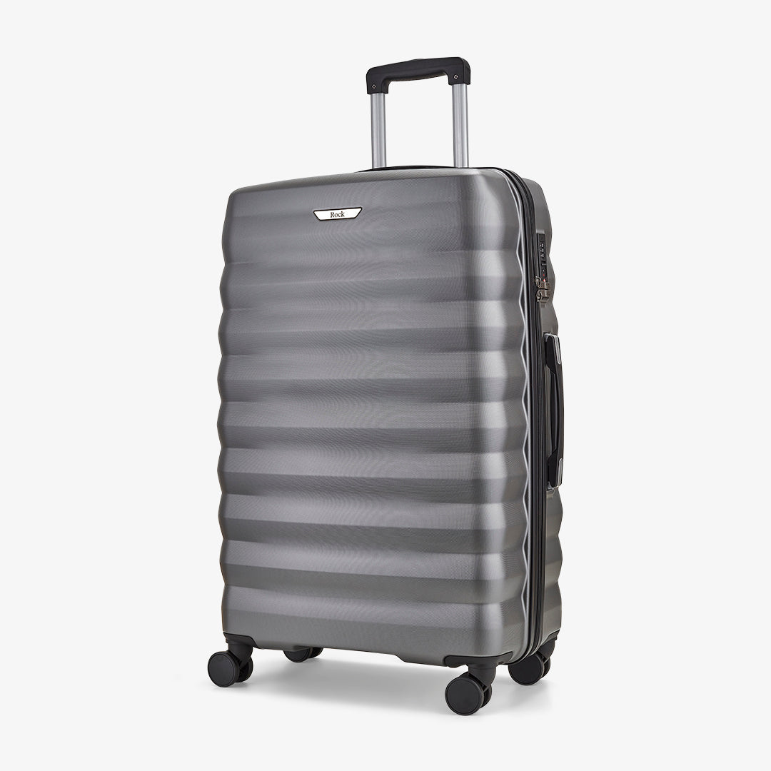 Berlin Set of 3 Suitcases in Charcoal