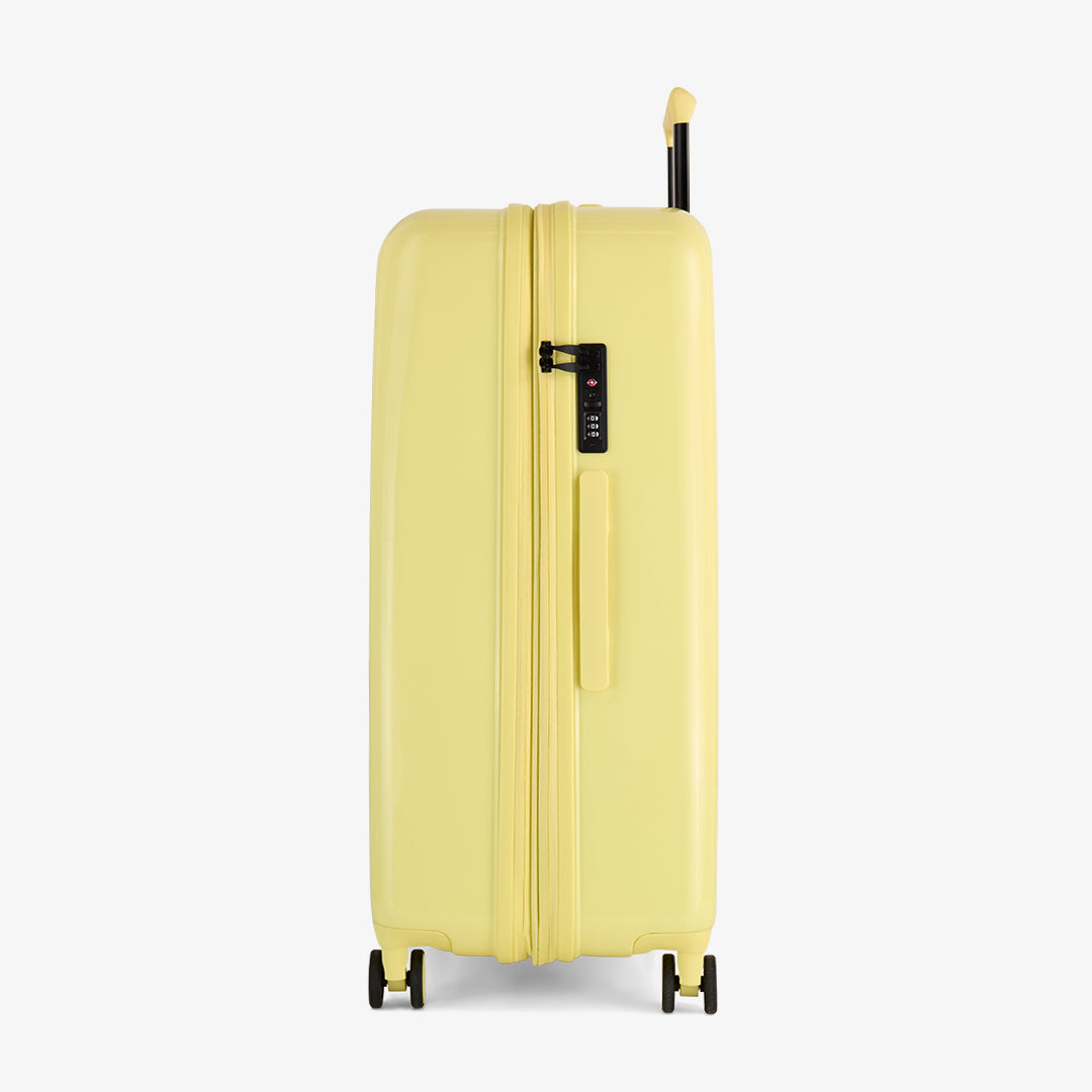 Gelato Set of 3 Suitcases in Lemon Ice