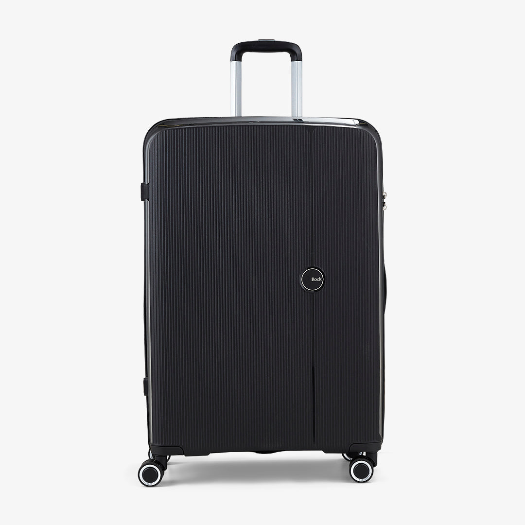 Hudson Large Suitcase in Black