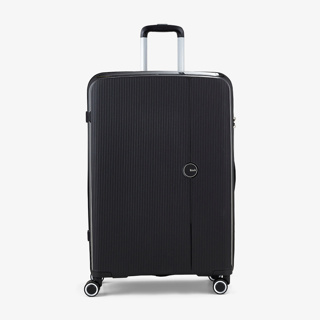 Hudson Set of 3 Suitcases in Black