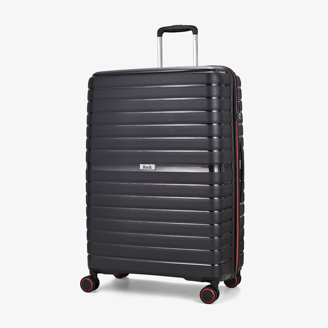 Hydra-Lite Large Suitcase in Black