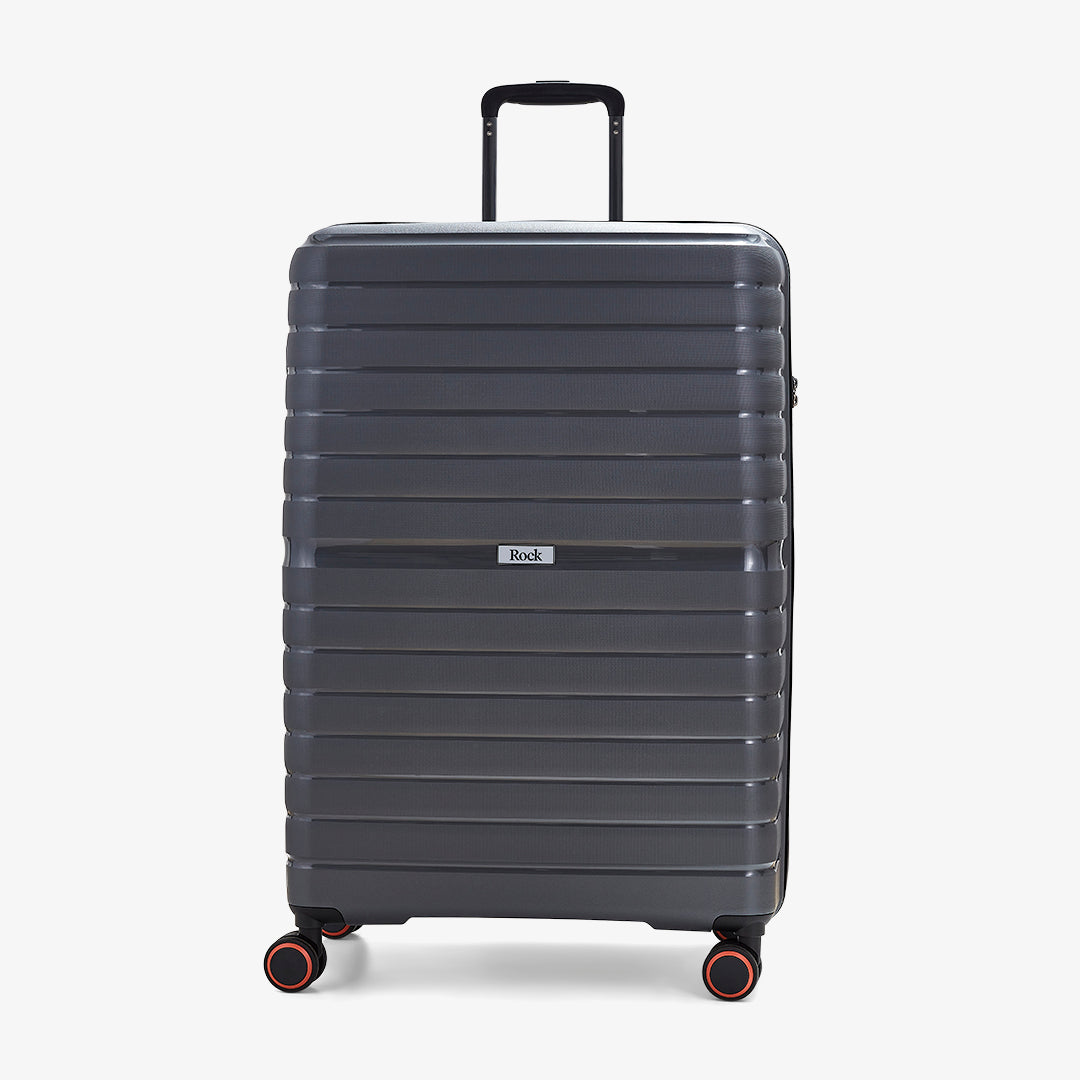 Hydra-Lite Large Suitcase in Charcoal