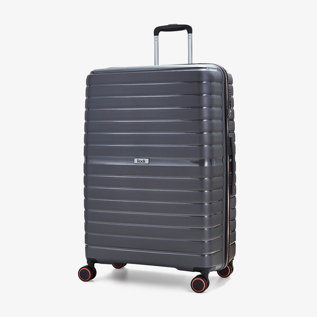 Hydra-Lite Set of 3 Suitcases in Charcoal
