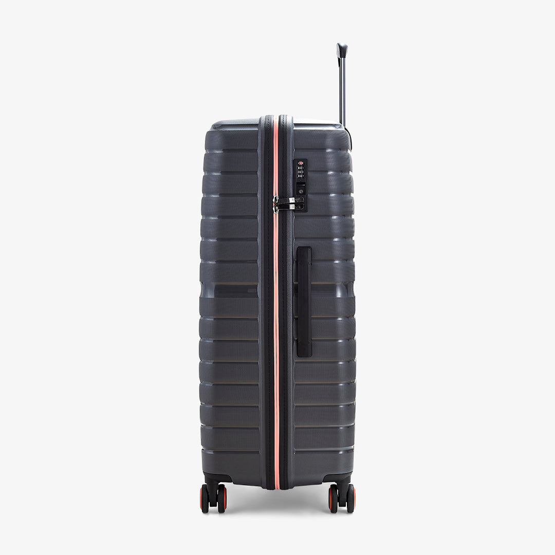 Hydra-Lite Large Suitcase in Charcoal