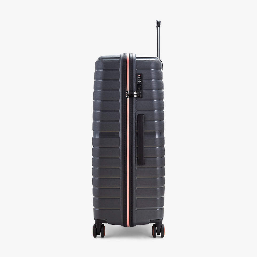 Hydra-Lite Set of 3 Suitcases in Charcoal