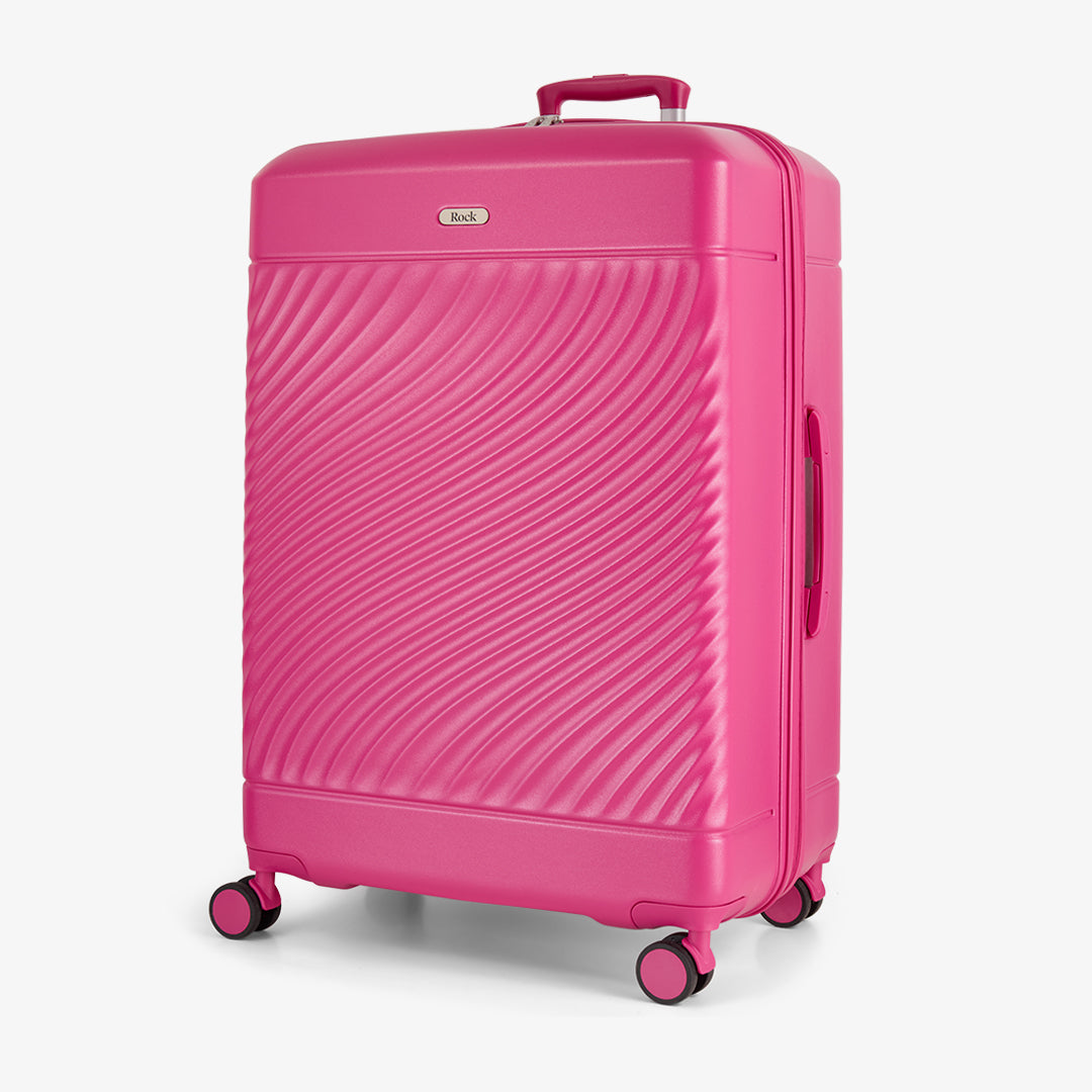 Love Island Set of 3 Suitcases in Pink