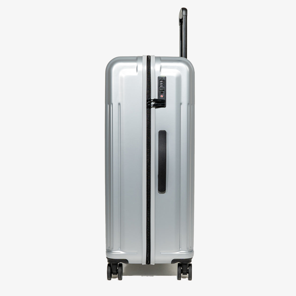Luna Large Suitcase in Silver