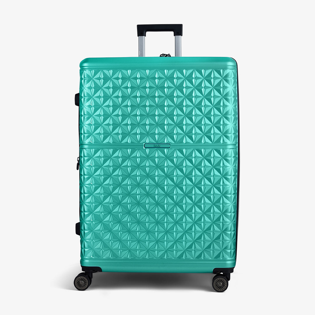 Maya Set of 3 Suitcases in Turquoise