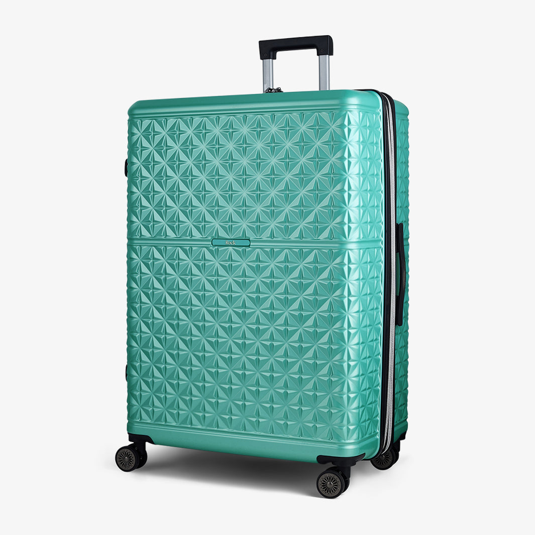 Maya Set of 3 Suitcases in Turquoise