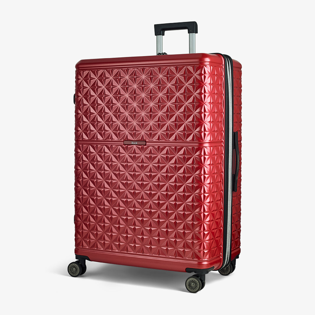 Maya Set of 3 Suitcases in Red