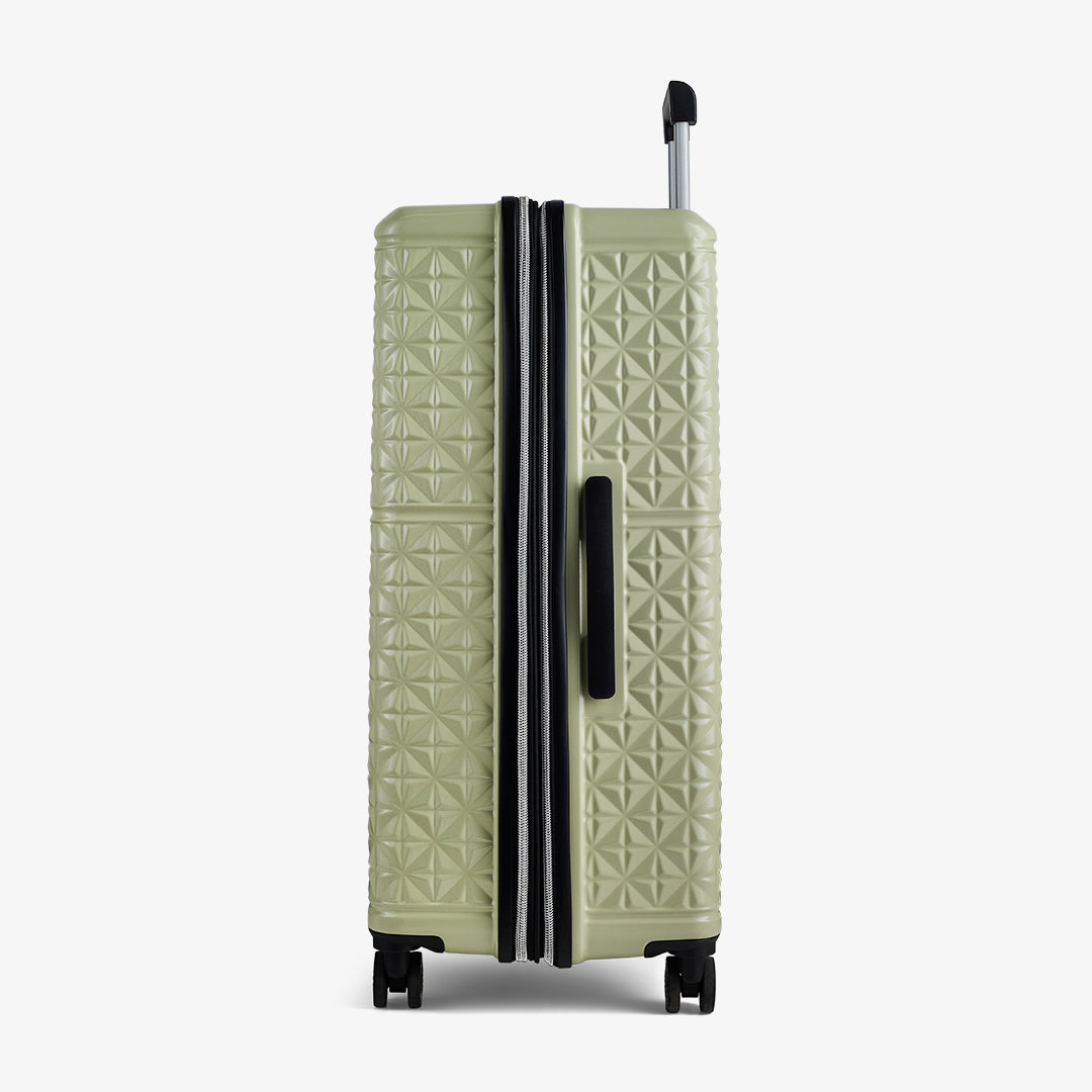 Maya Set of 3 Suitcases in Sage Green
