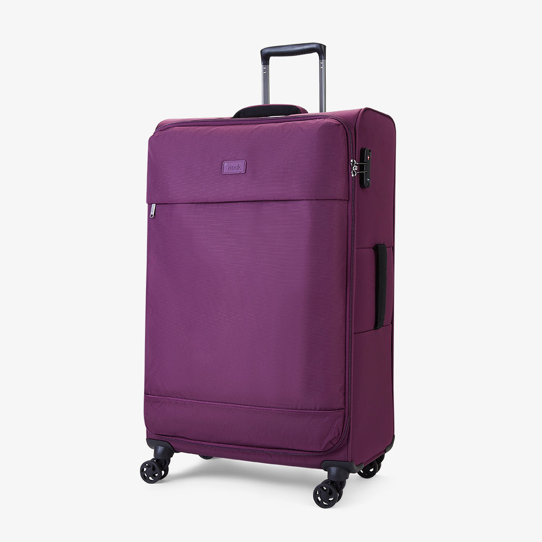 Paris Set of 3 Suitcases in Purple
