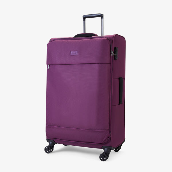Paris Large Suitcase in Purple