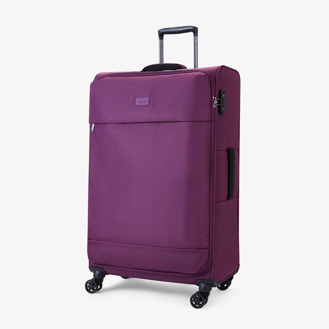 Paris Set of 4 Suitcases in Purple