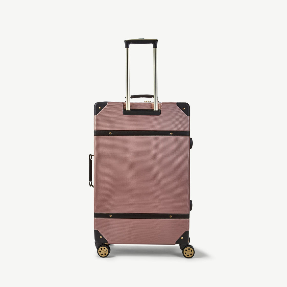Vintage Large Suitcase in Rose Pink
