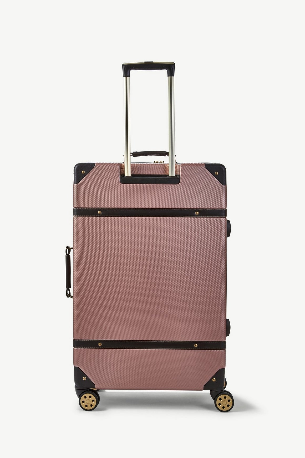 Vintage Set of 4 Suitcases in Rose Pink