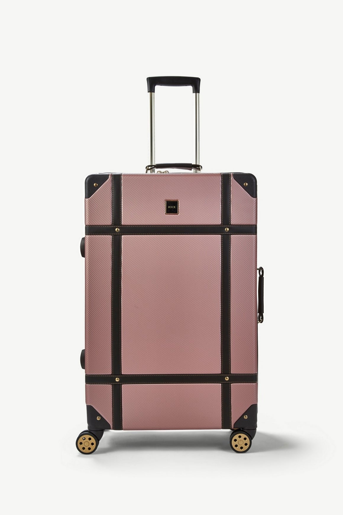 Vintage Set of 4 Suitcases in Rose Pink
