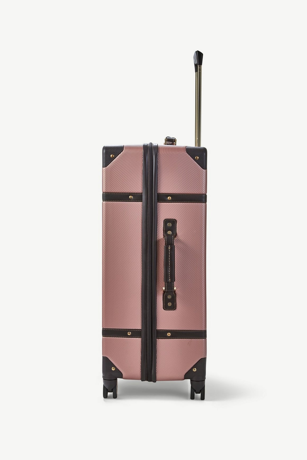 Vintage Set of 4 Suitcases in Rose Pink