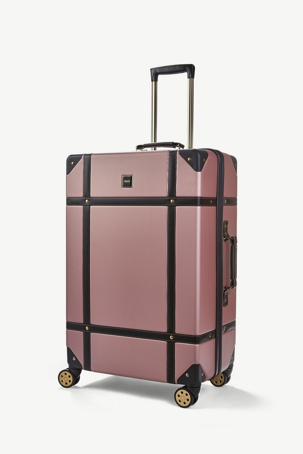 Vintage Set of 3 Suitcases in Rose Pink