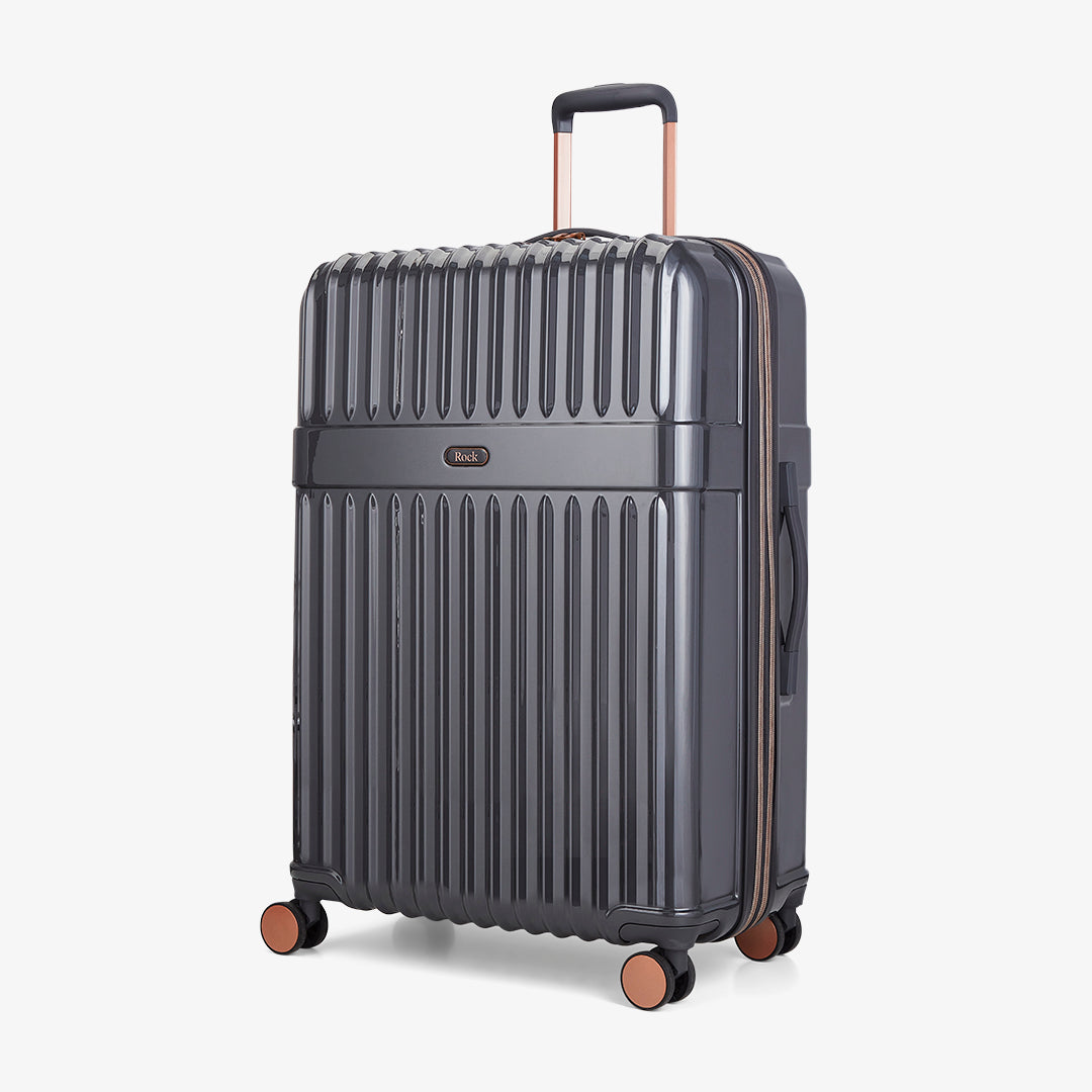 Selene Large Suitcase Charcoal Rock Luggage