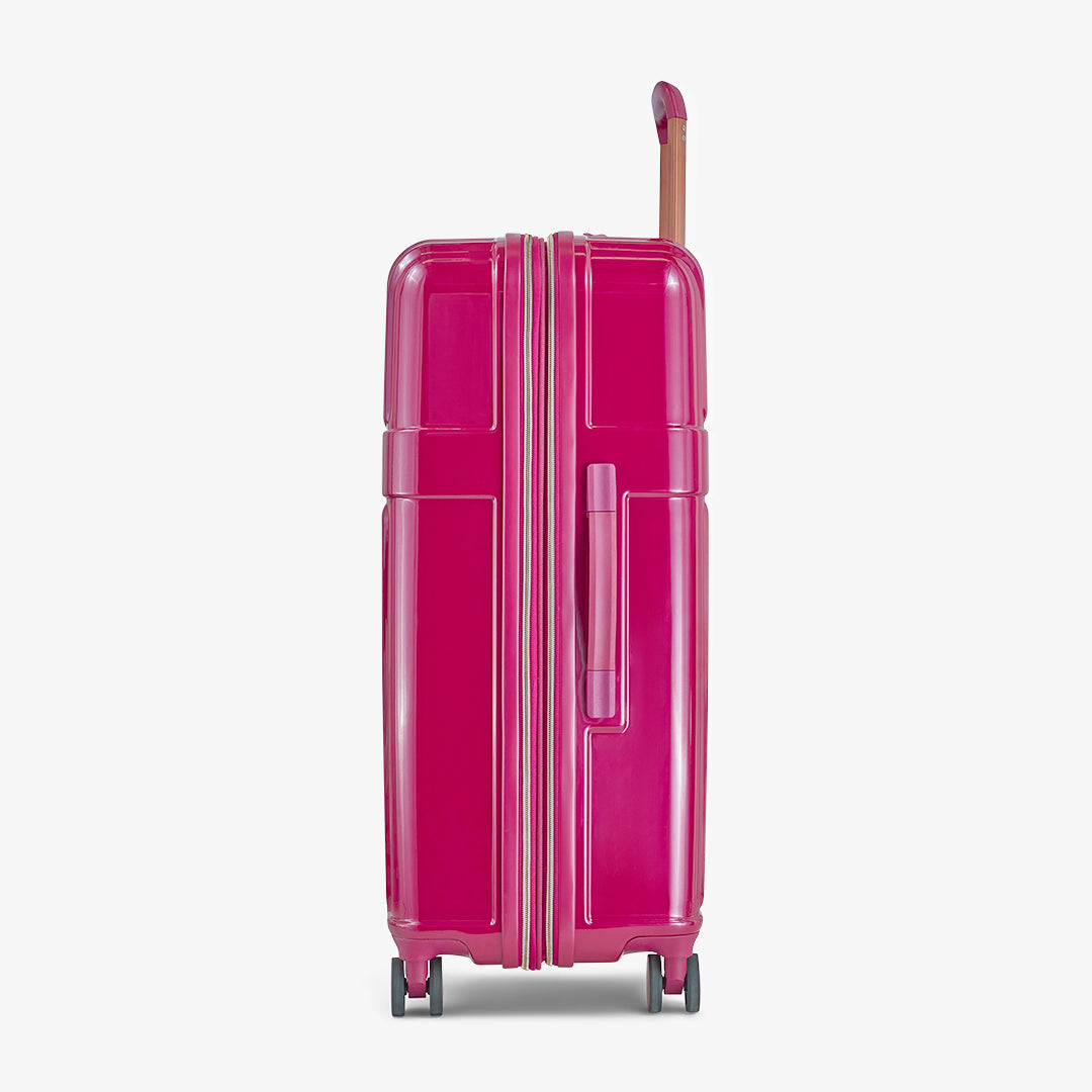 Selene Set of 3 Suitcases in Magenta Pink