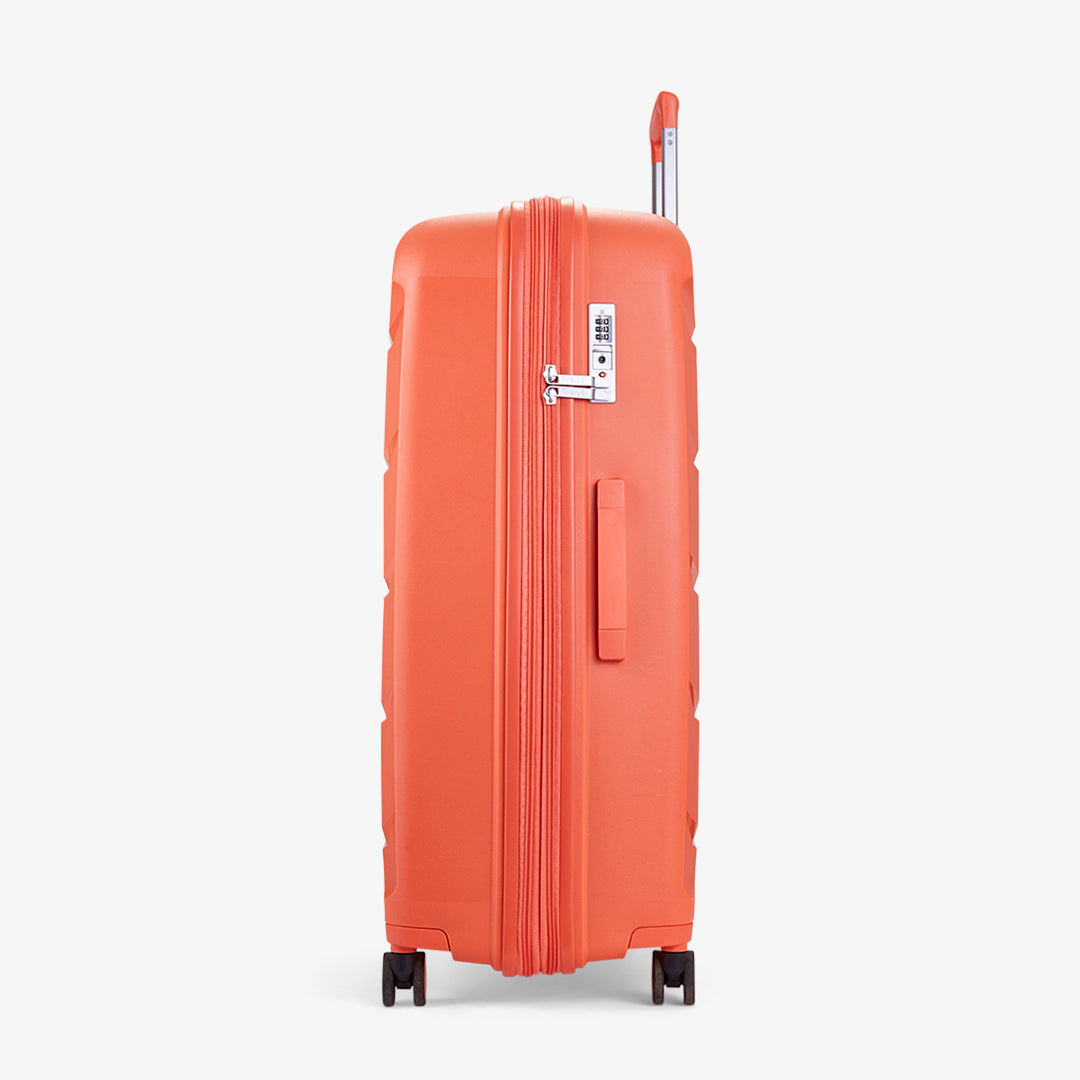 Tulum Set of 3 Suitcases in Peach