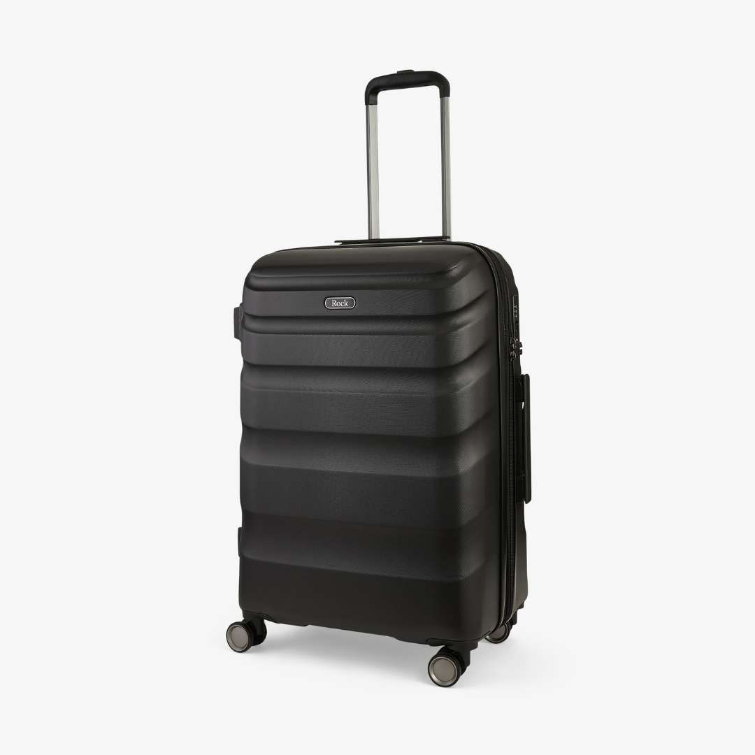 Bali Medium Suitcase Black Rock Luggage