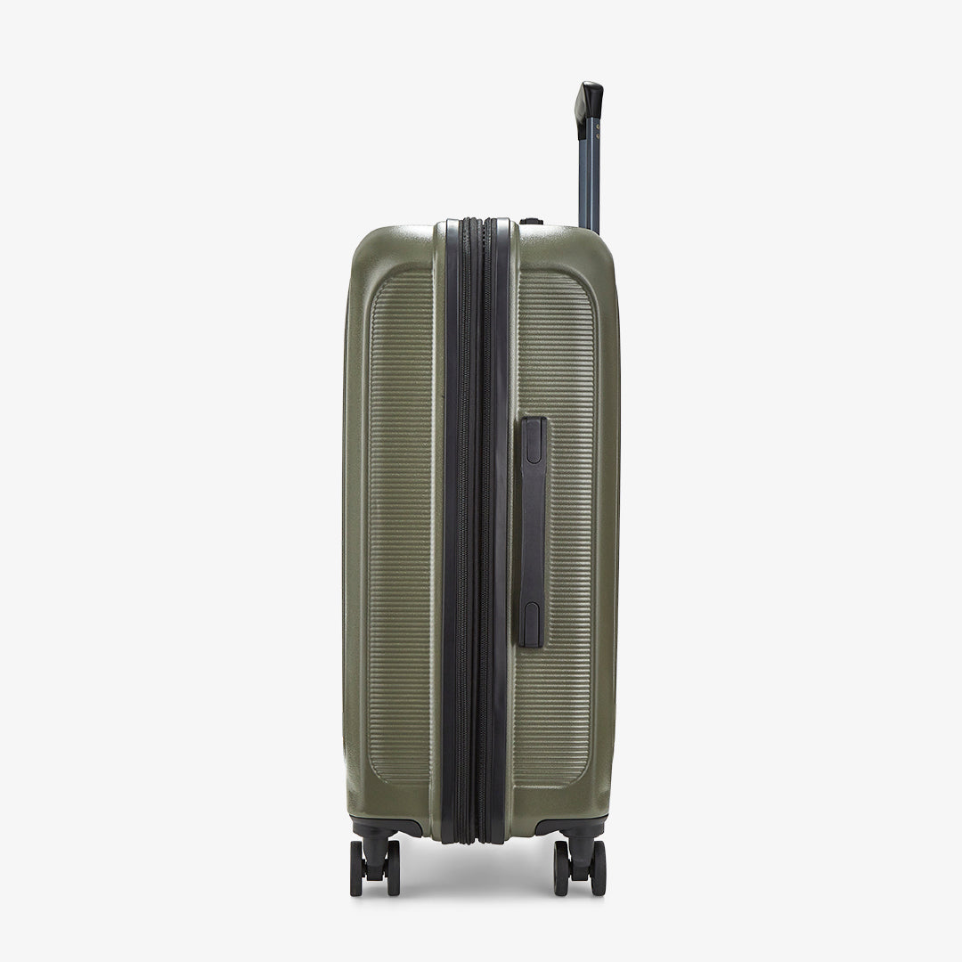 Austin Medium Suitcase in Olive Green