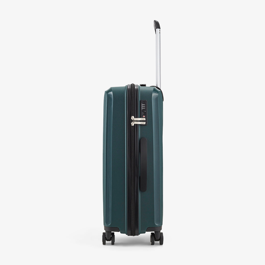 Hudson Medium Suitcase in Forest Green