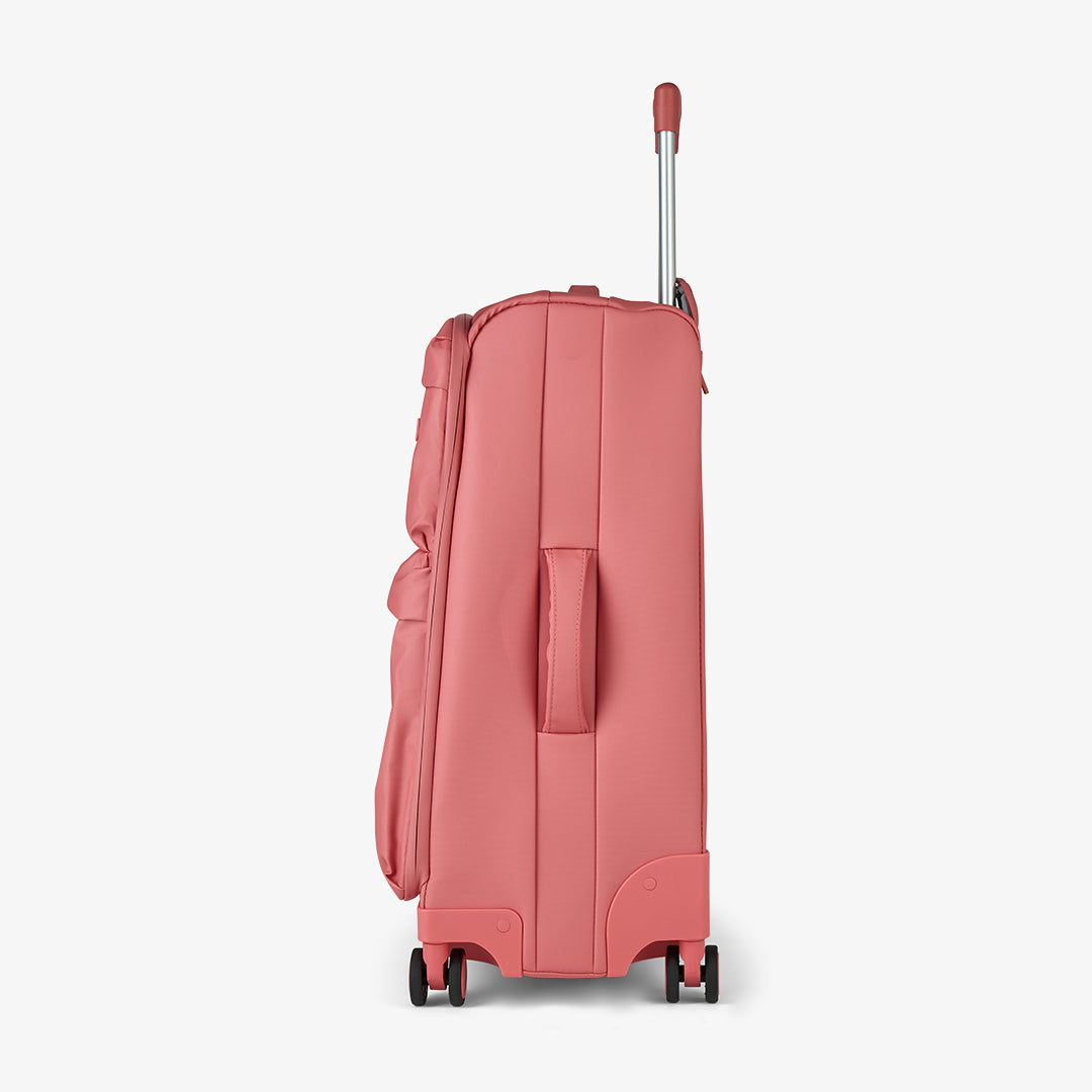 Juniper Medium Suitcase in Coral
