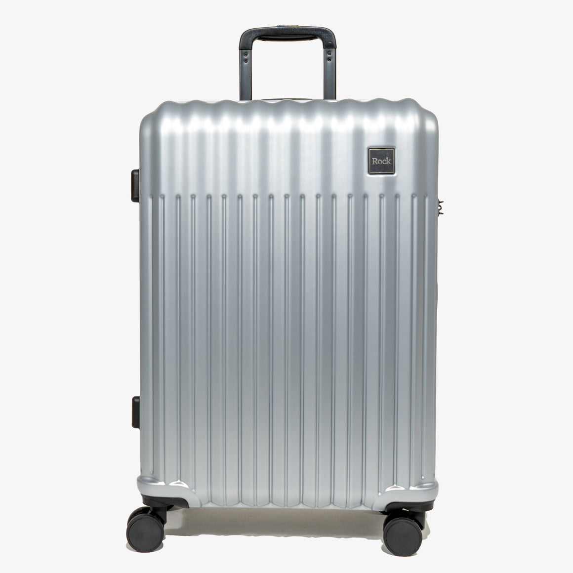 Luna Medium Suitcase in Silver