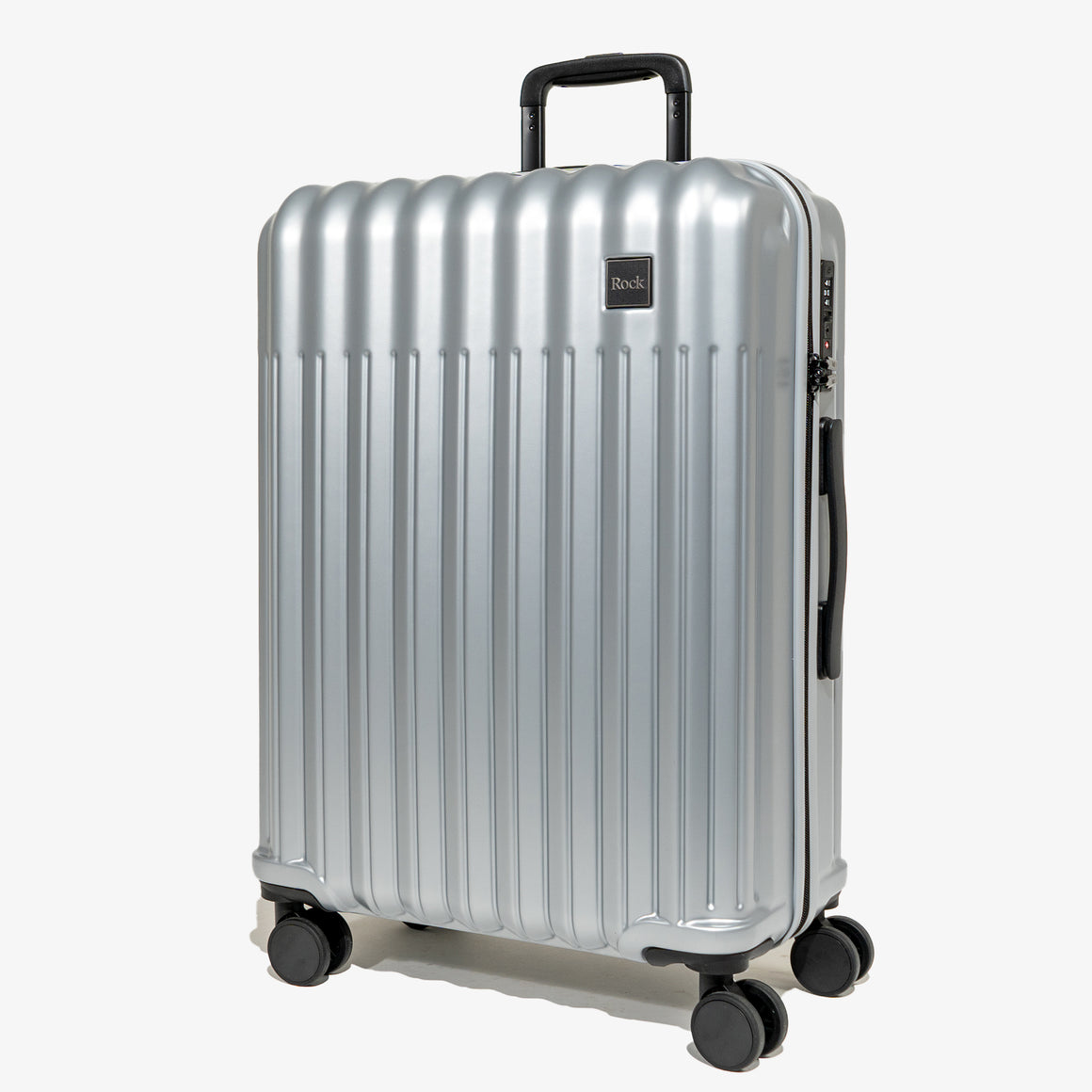 Luna Medium Suitcase in Silver