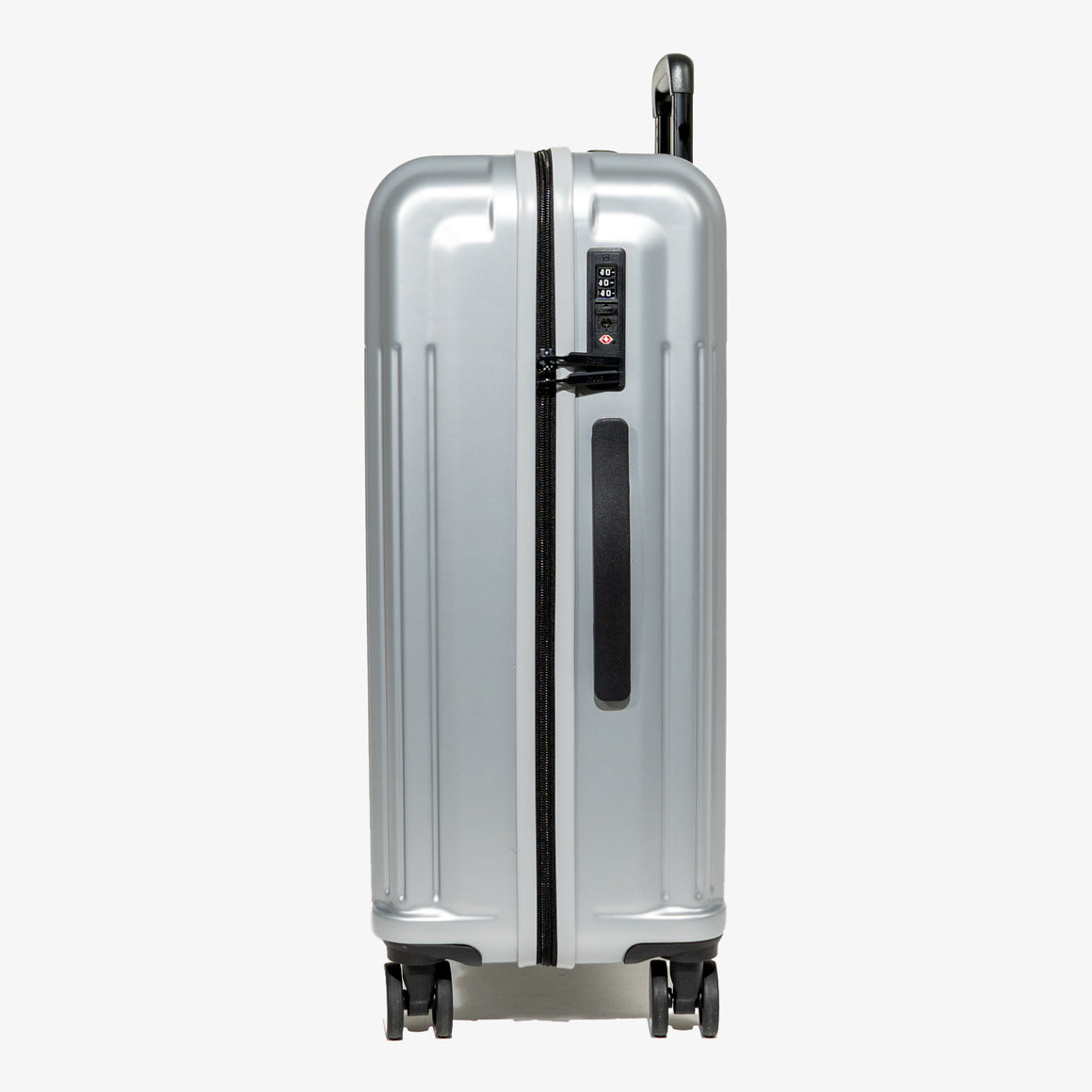 Luna Medium Suitcase in Silver