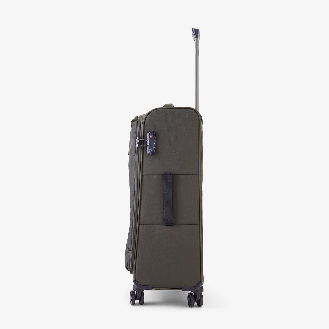Paris Medium Suitcase in Olive Green