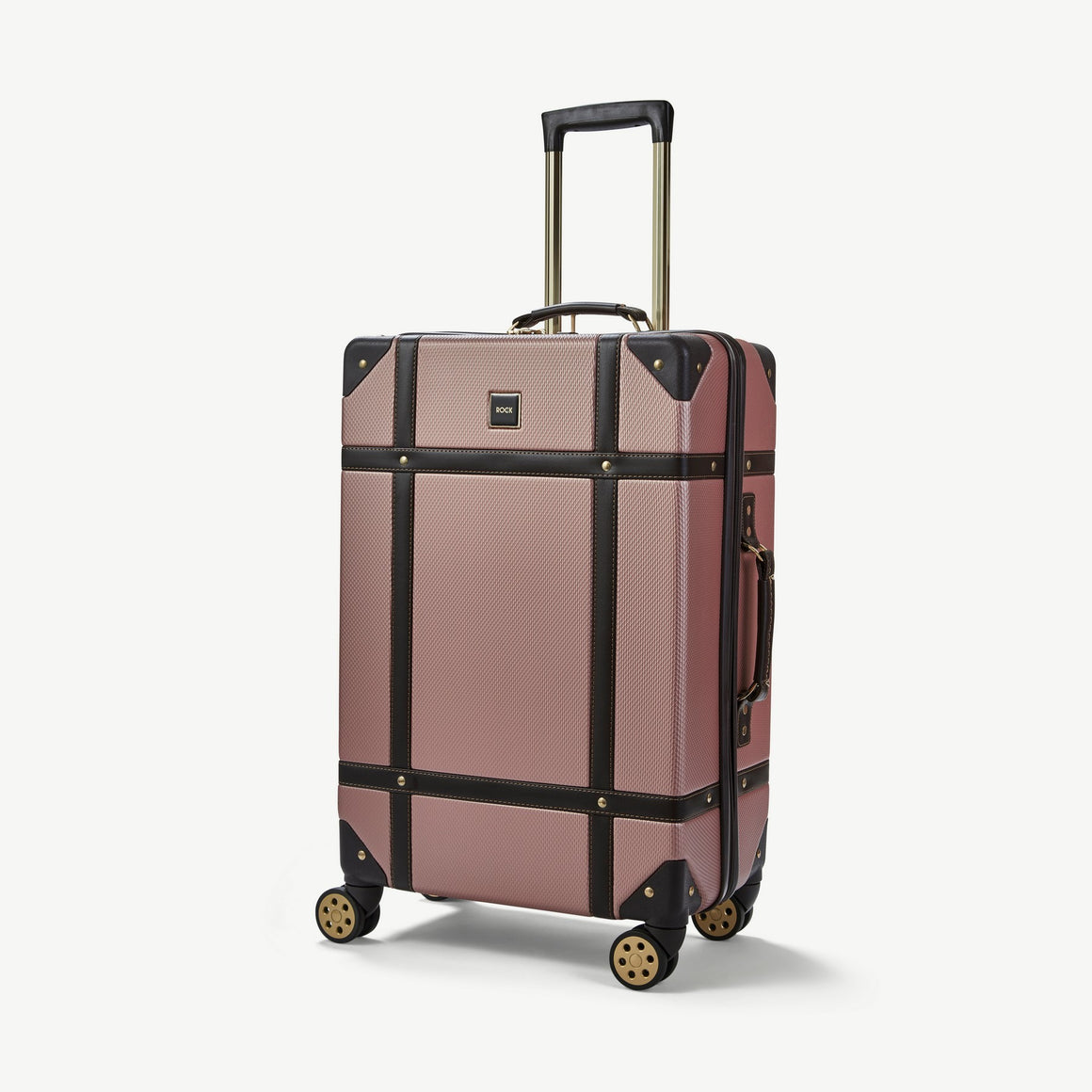 Vintage Medium Suitcase in Rose Pink