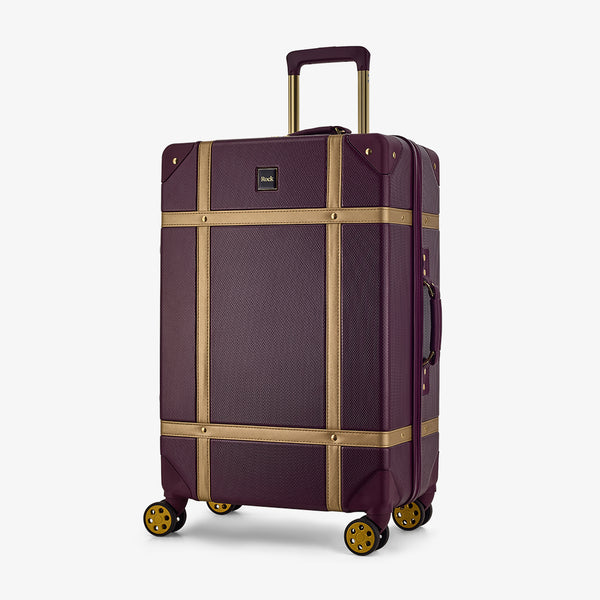 Vintage Medium Suitcase in Fig